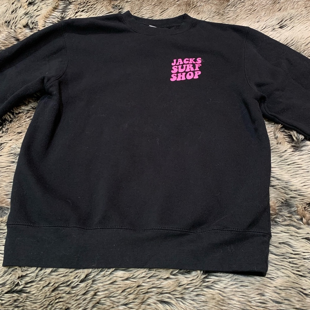 Jack’s surf shop CREWNECK
sweatshirt “ LOVE YOU MORE” Size M